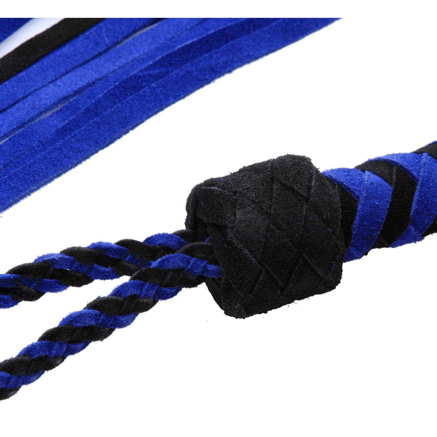 Black And Blue Suede Flogger