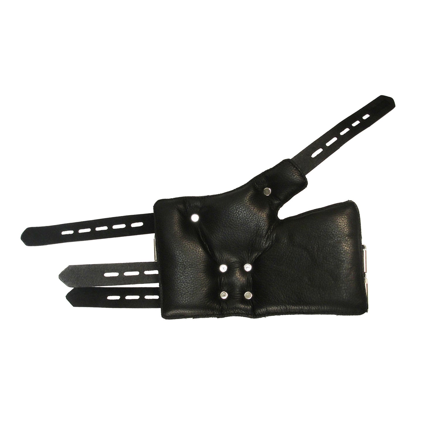 Strict Leather Four Buckle Suspension Cuffs