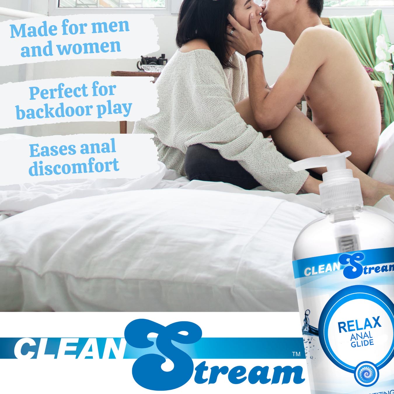 Clean Stream Relax Desensitizing Anal Lube 17 Oz