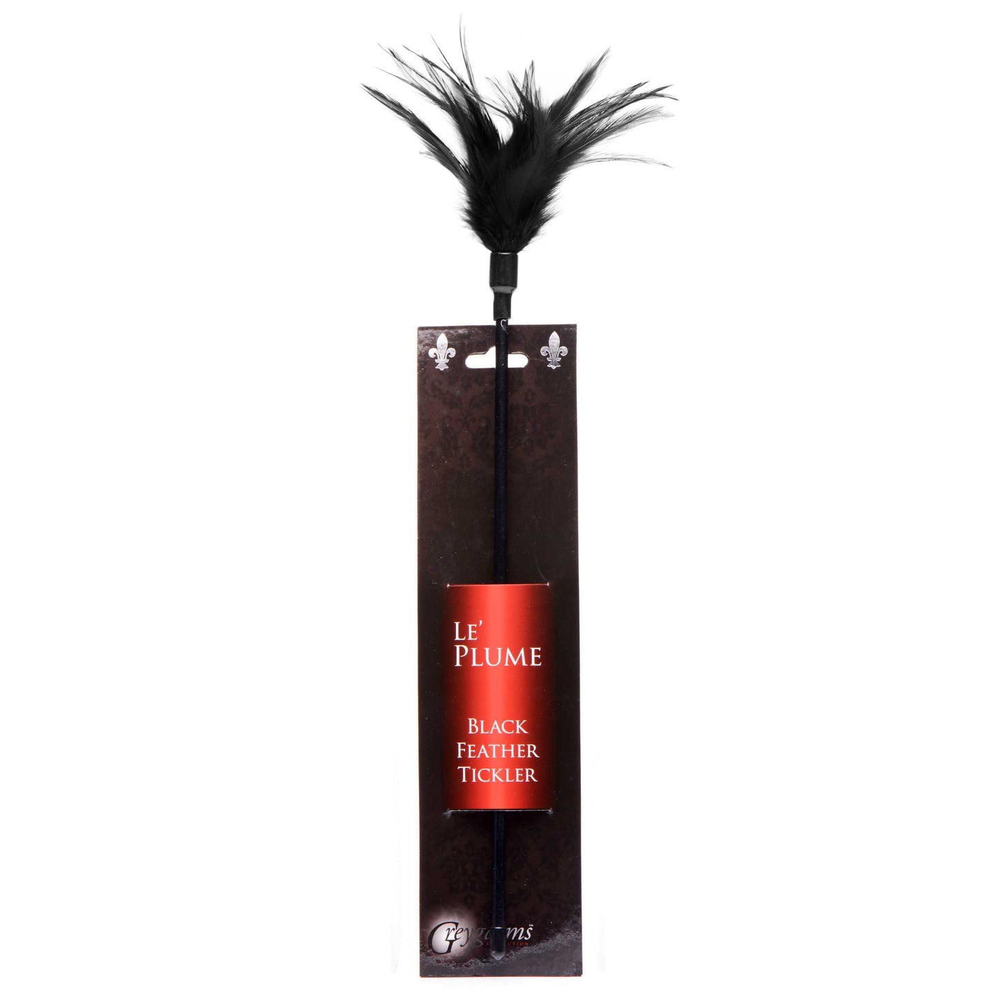 Le Plume Feather Tickler - Black