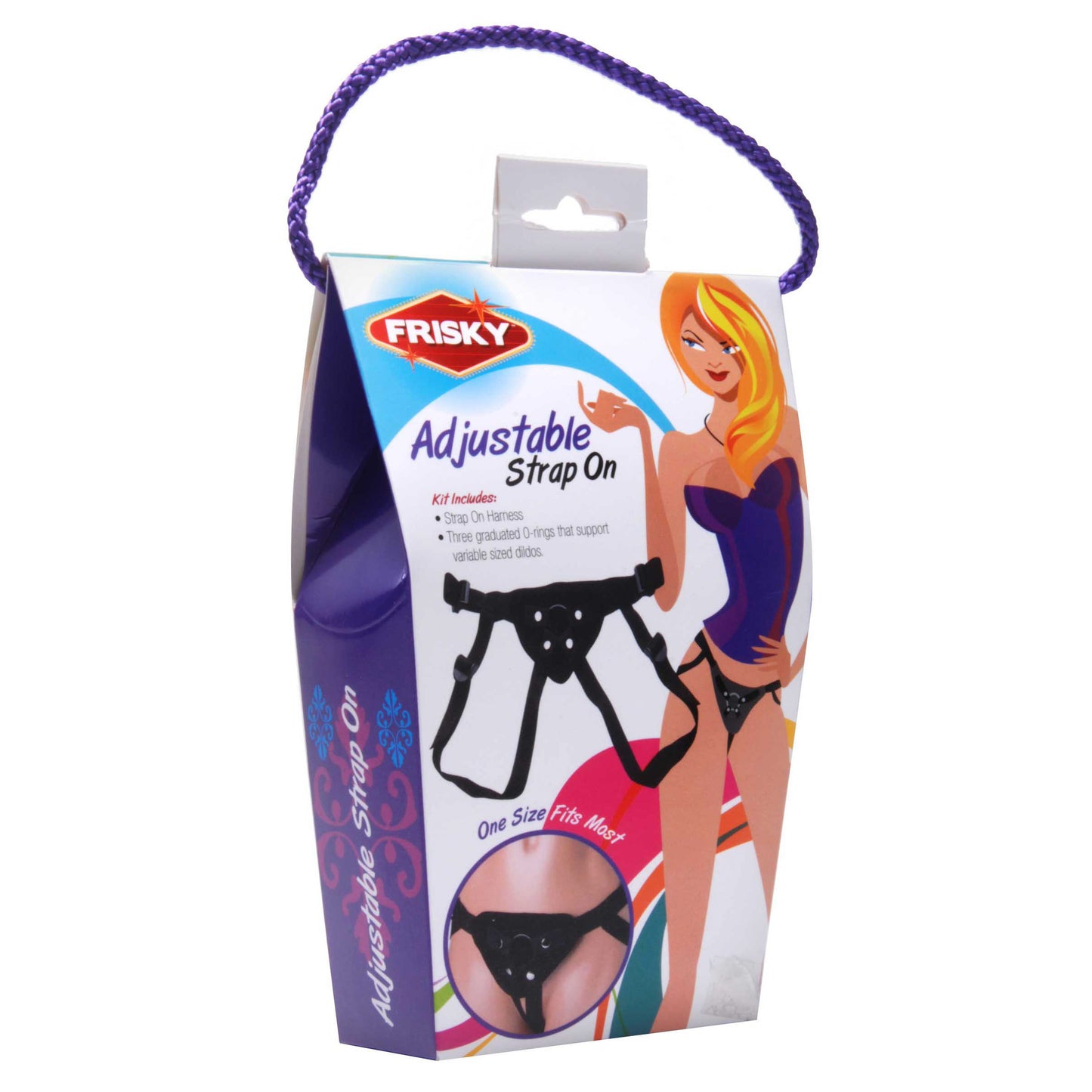 Frisky Adjustable Strap On Harness