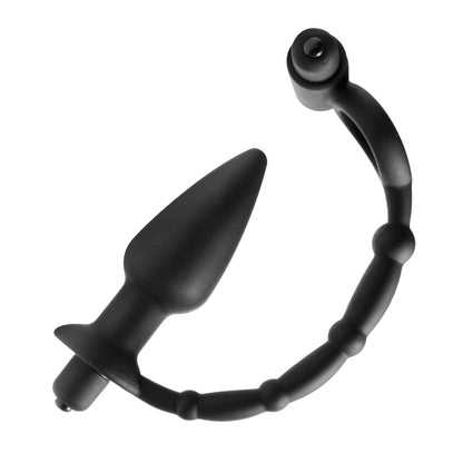 Viaticus Dual Cock Ring And Anal Plug Vibe