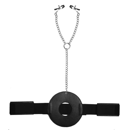 Detained Restraint System With Nipple Clamps