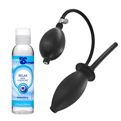 Enema Anal Stretching Kit With Plug And Desensitizing Lube