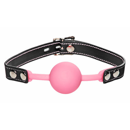 Glow Gag Glow In The Dark Silicone Ball Gag