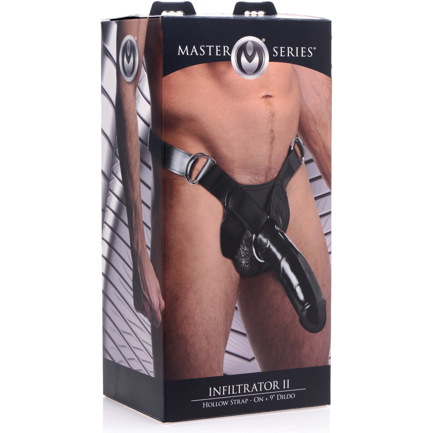 Infiltrator Hollow Strap-on With Inch Dildo