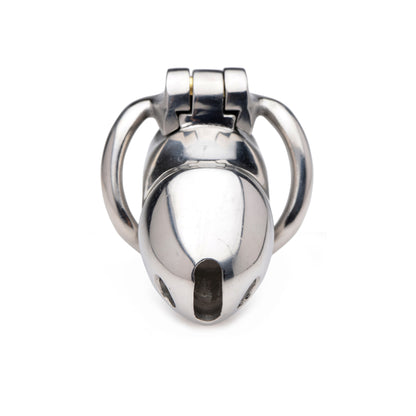 Rikers 24-7 Stainless Steel Locking Chastity Cage