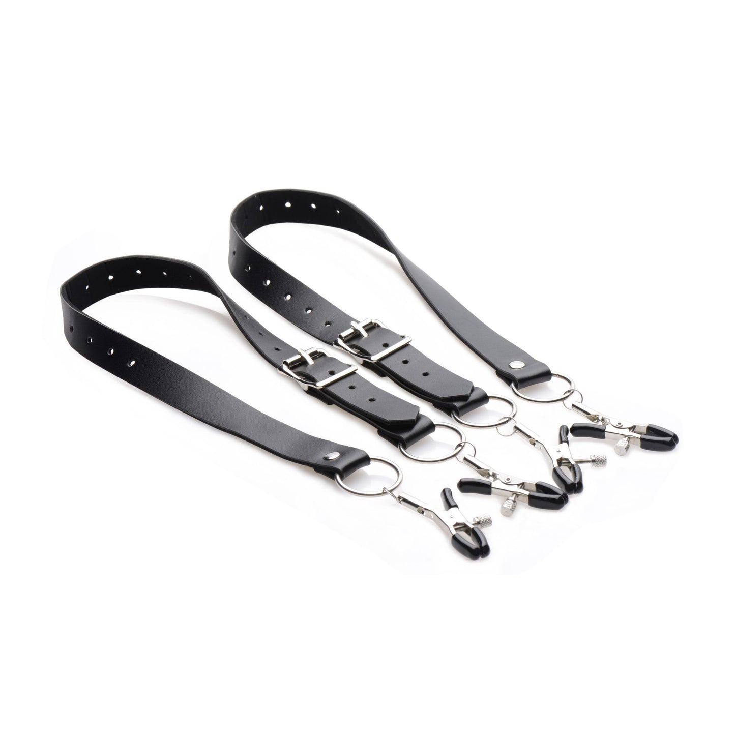 Spread Labia Spreader Straps With Clamps