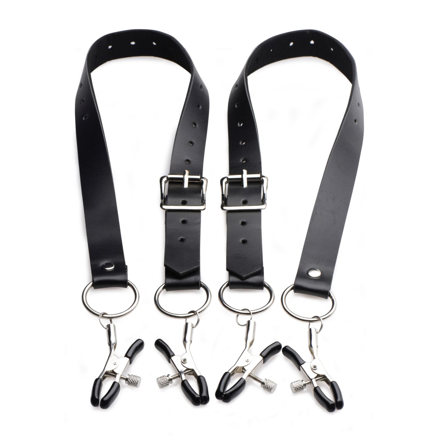 Spread Labia Spreader Straps With Clamps