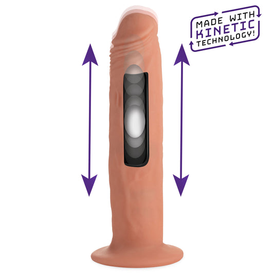 Kinetic Thumping 7x Remote Control Dildo