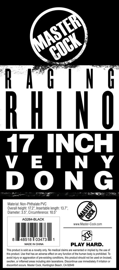 Raging Rhino 17 Inch Veiny Dildo