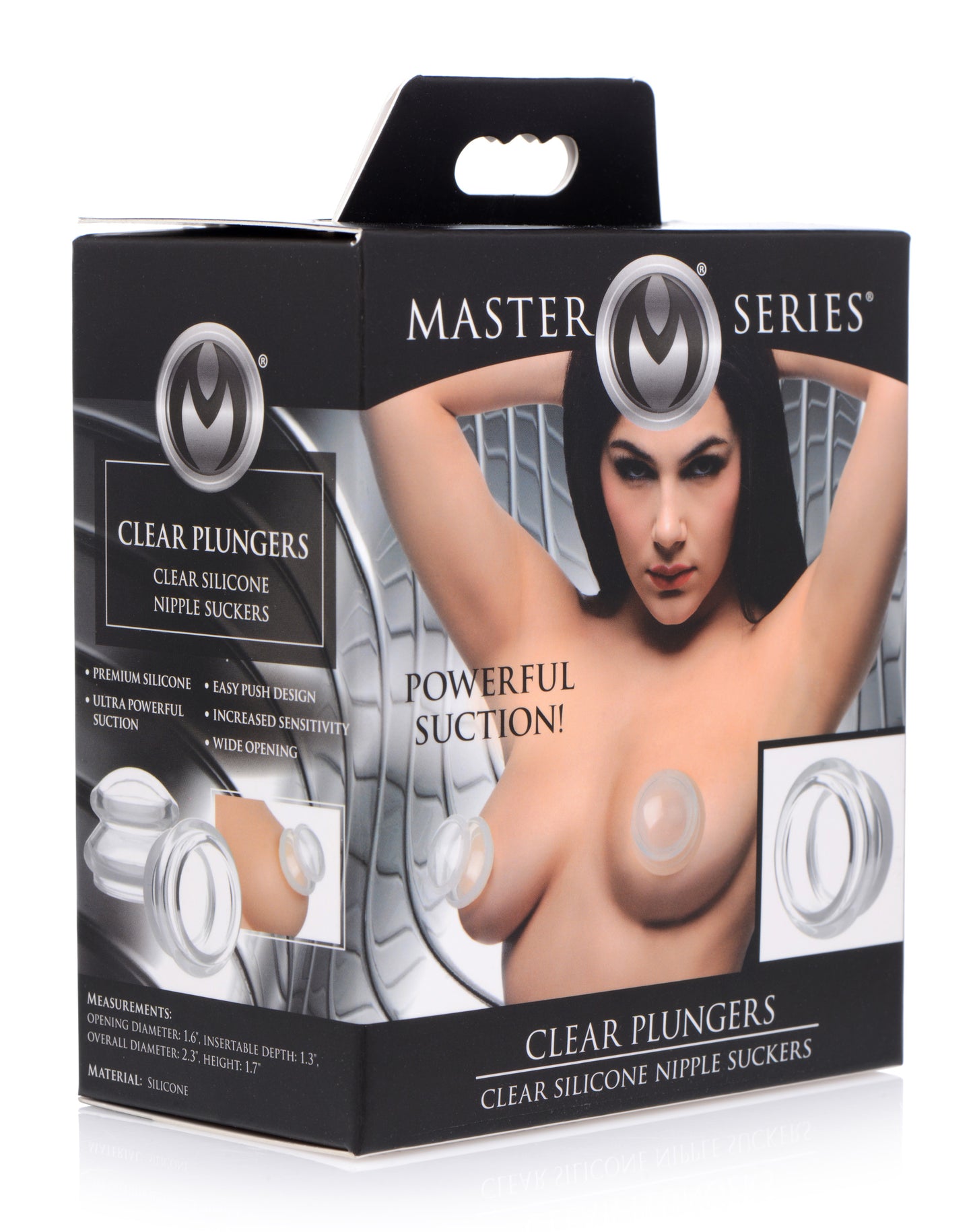 Clear Plungers Silicone Nipple Suckers