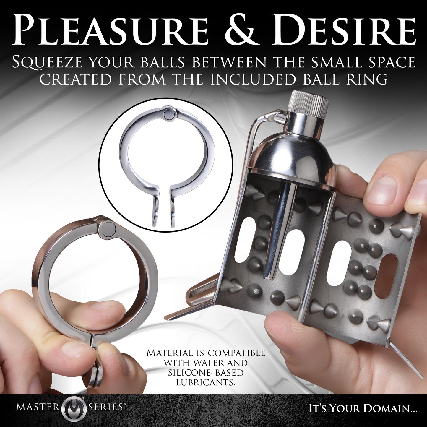 Spiked Chamber Chastity Cage