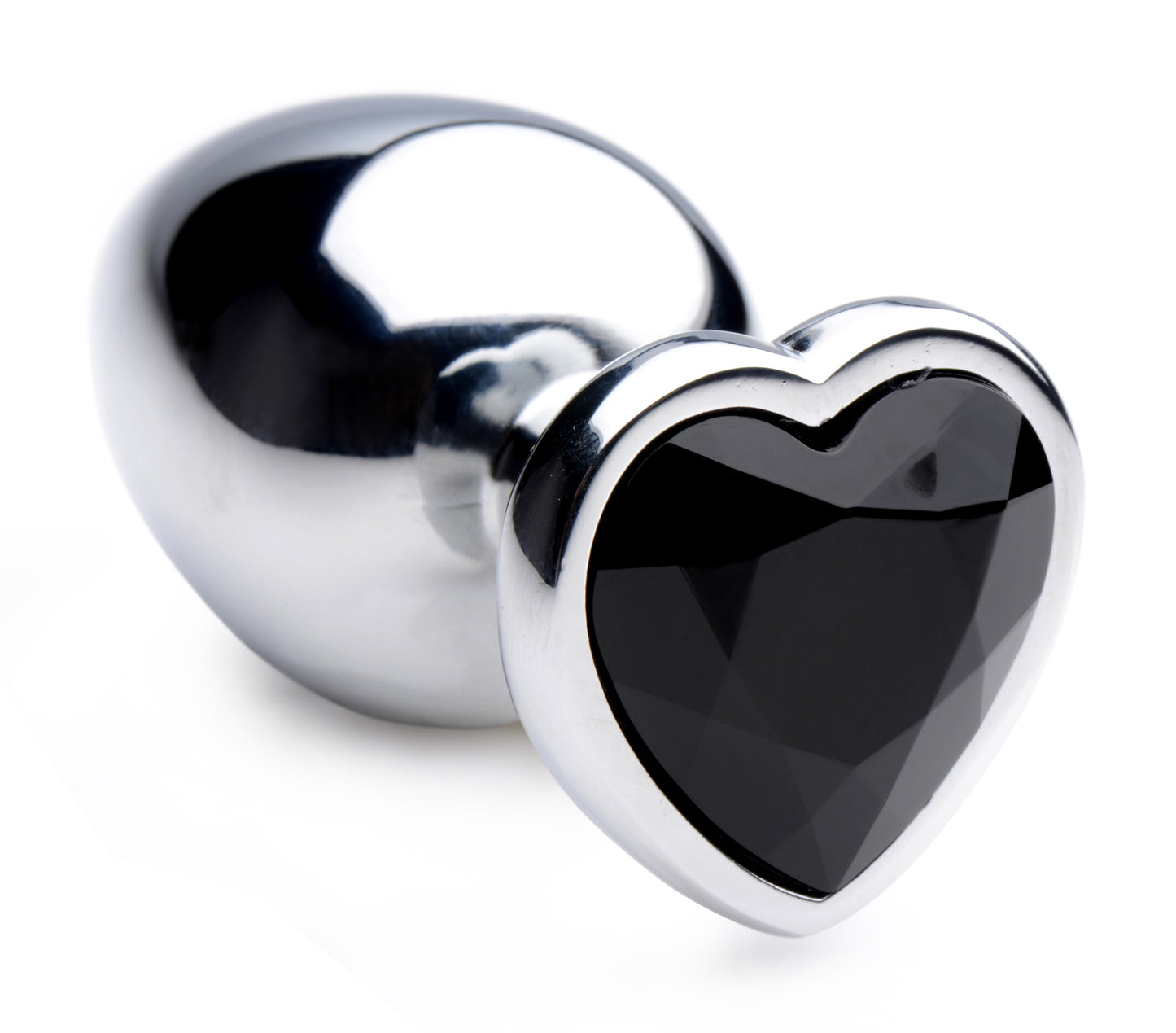 Black Heart Gem Anal Plug