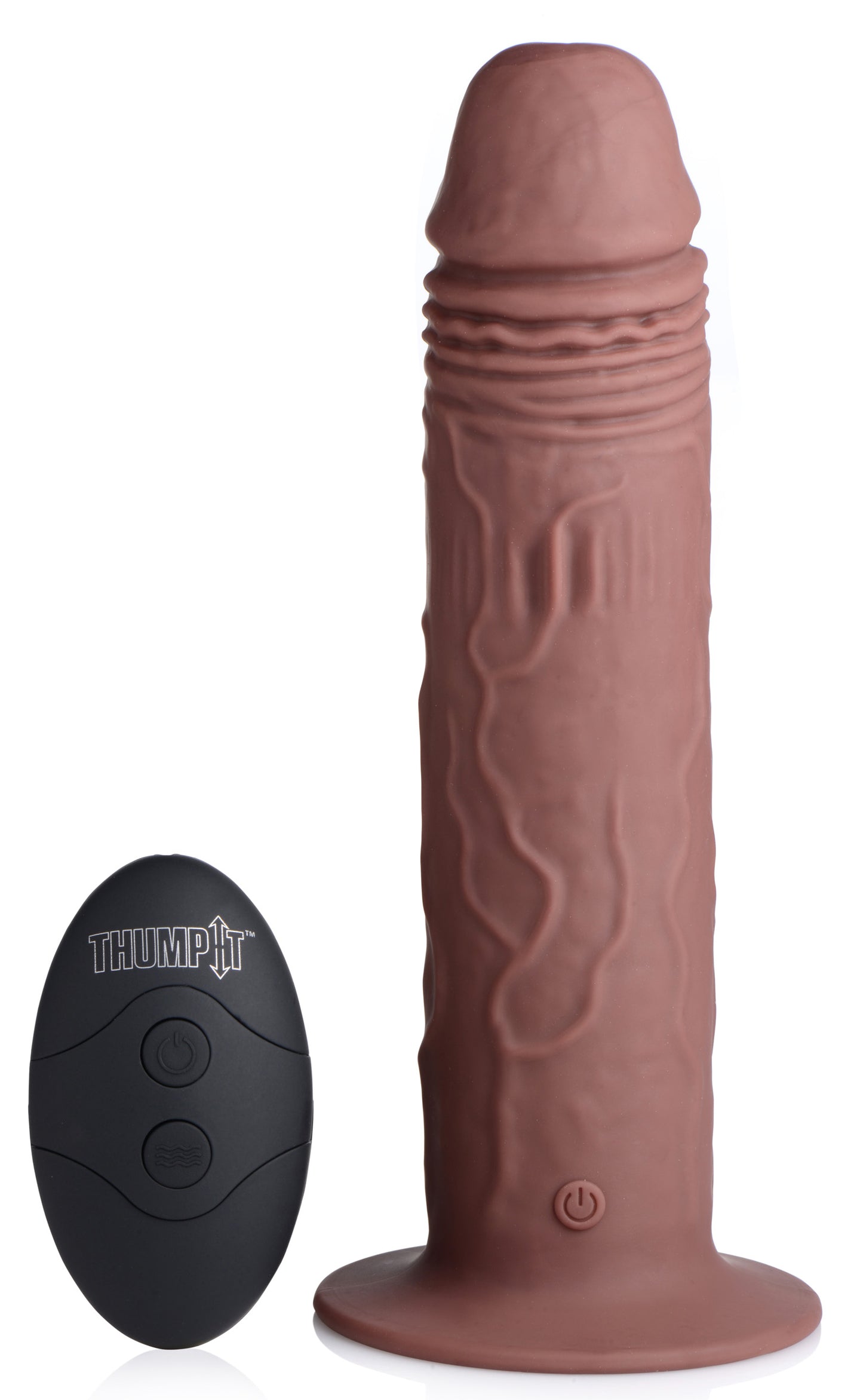 7x Remote Control Vibrating And Thumping Dildo