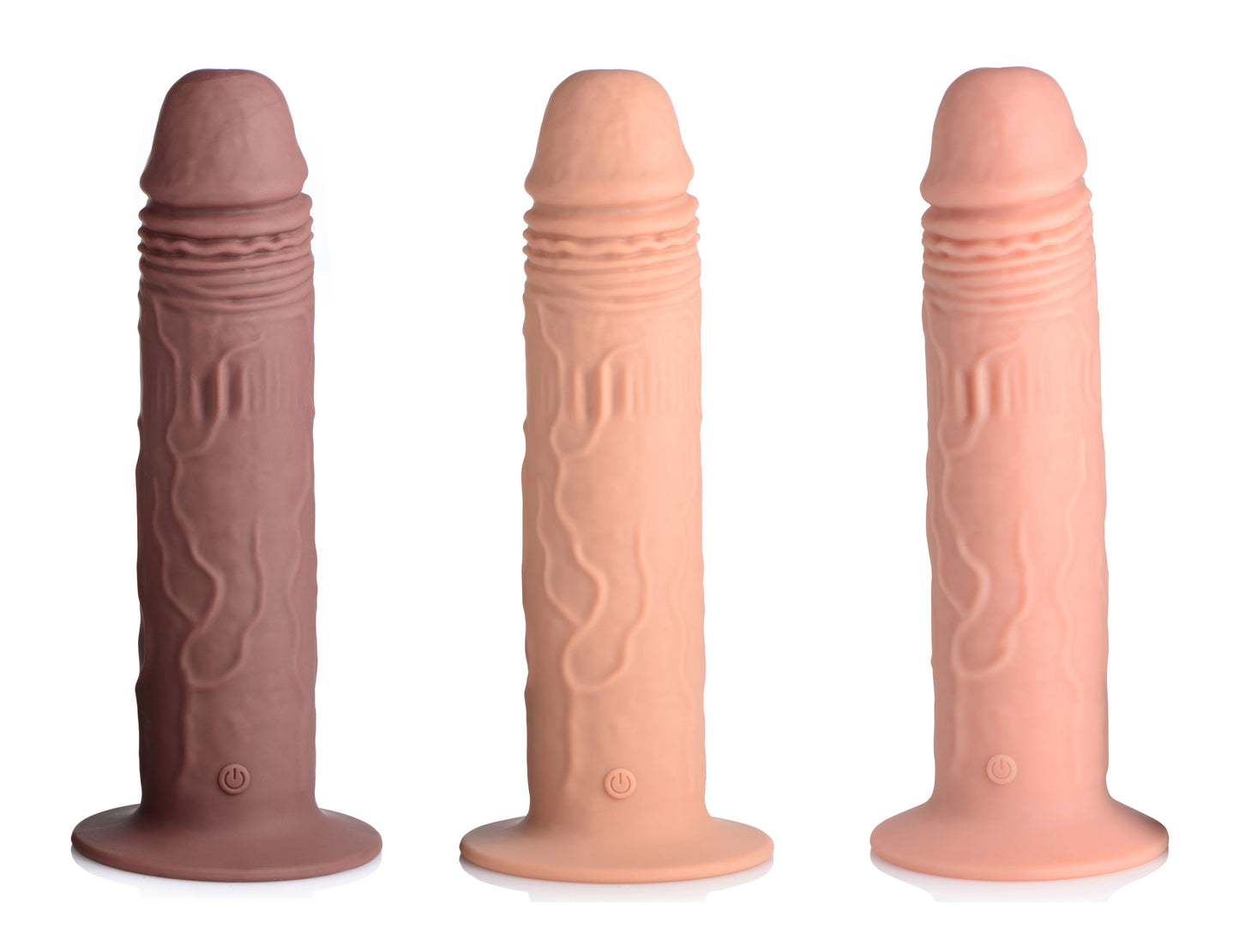 7x Remote Control Vibrating And Thumping Dildo