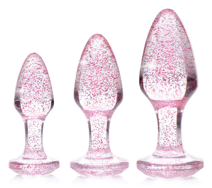 Glitter Gem Anal Plug Set