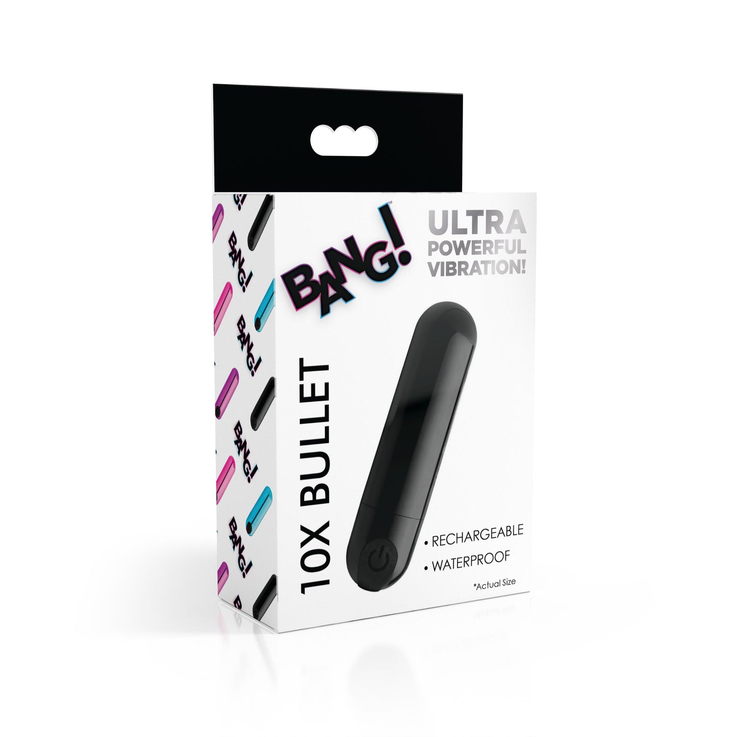 10x Rechargeable Vibrating Metallic Bullet