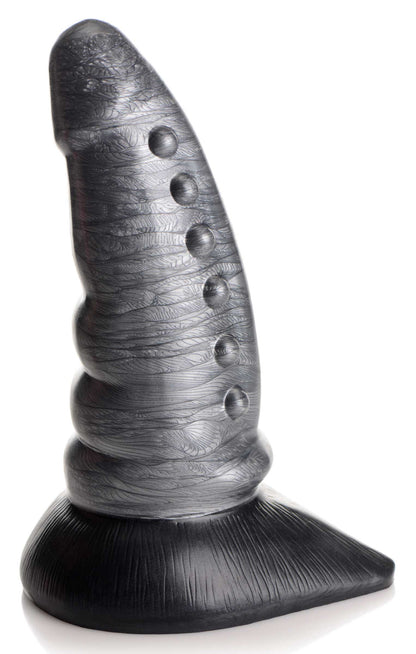 Beastly Tapered Bumpy Silicone Dildo