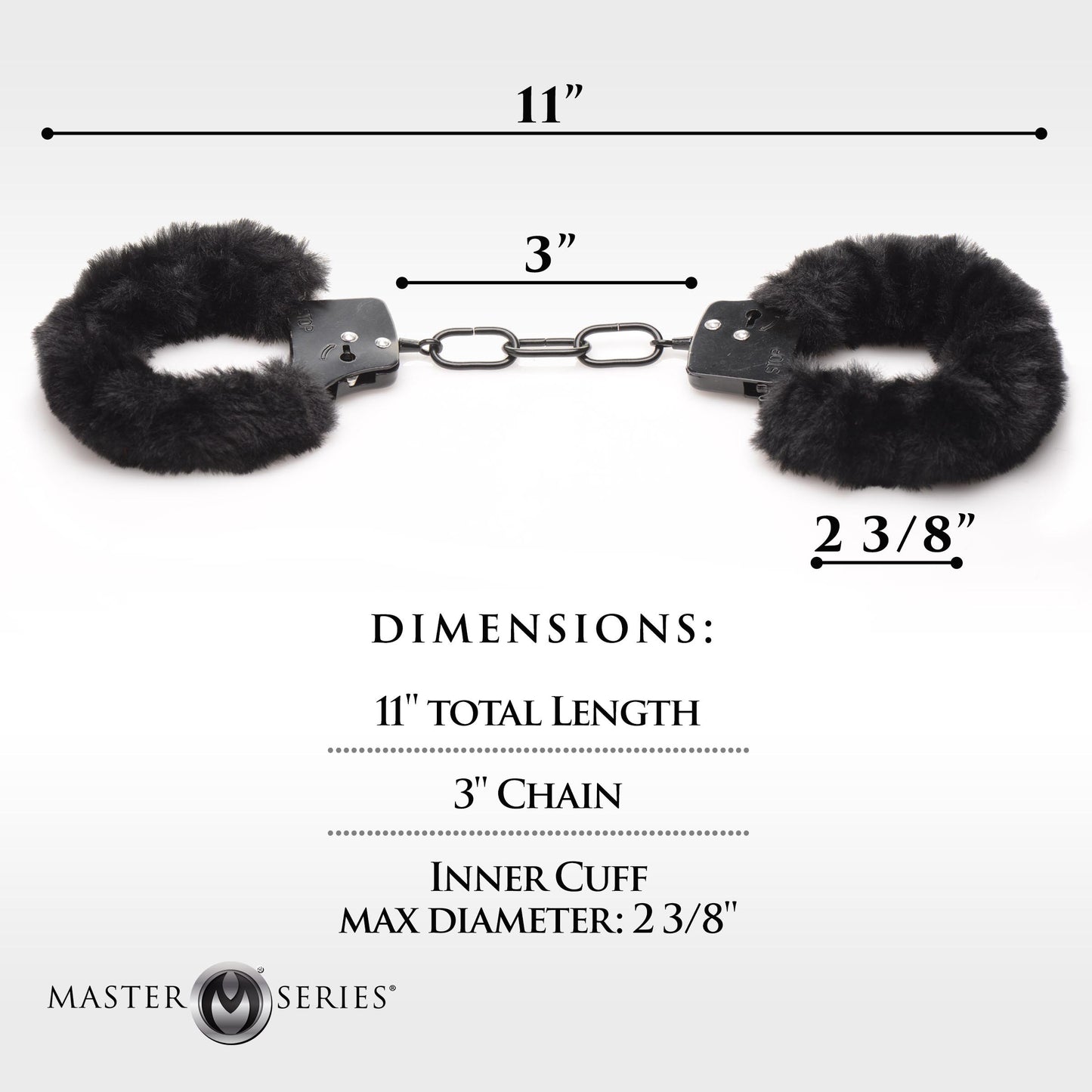 Cuffed In Fur Furry Handcuffs -