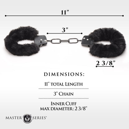 Cuffed In Fur Furry Handcuffs -