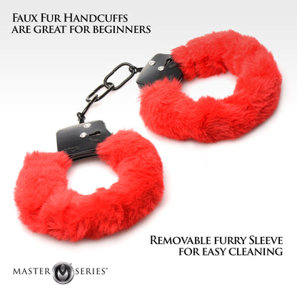 Cuffed In Fur Furry Handcuffs -