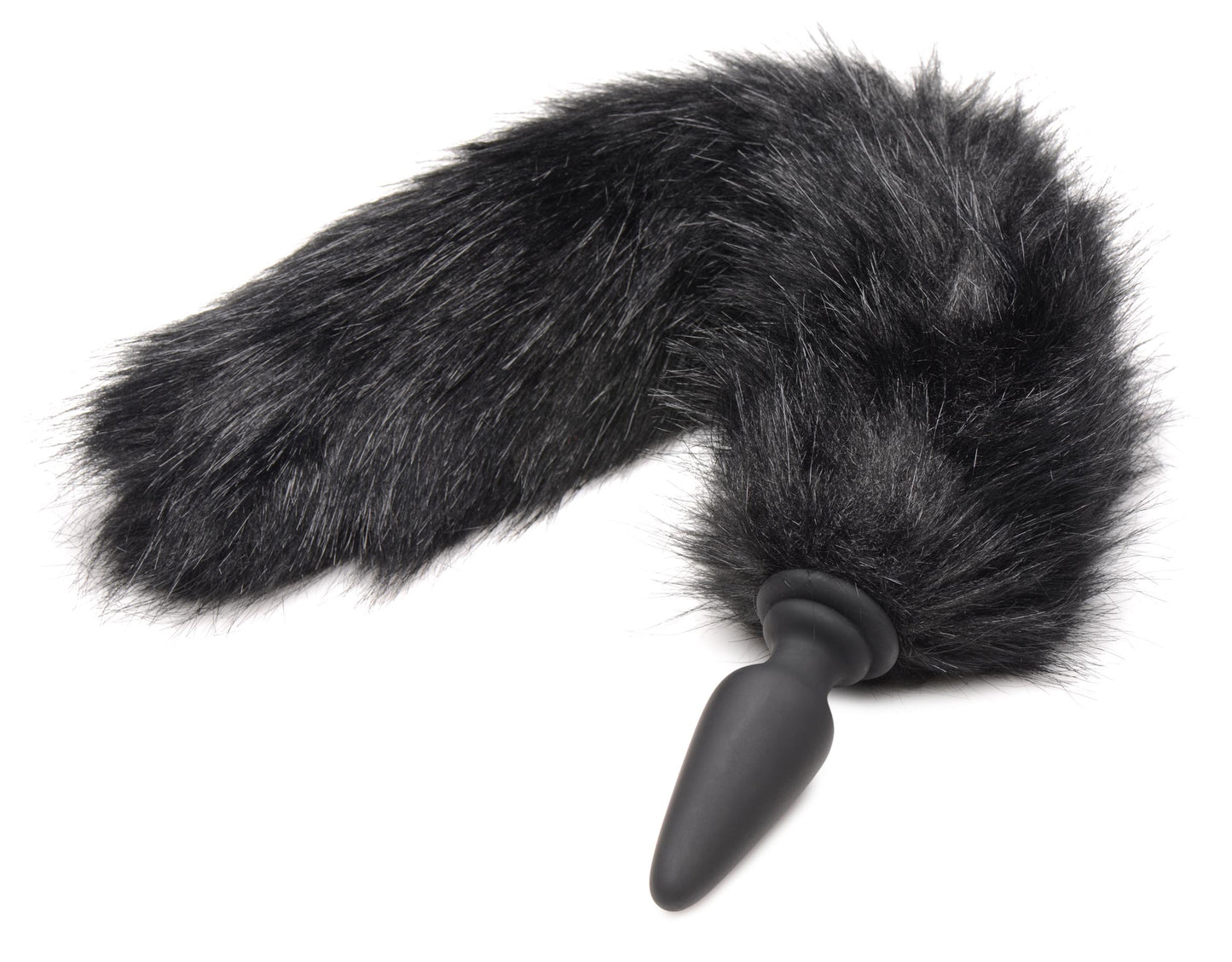 Large Anal Plug With Interchangeable Fox Tail