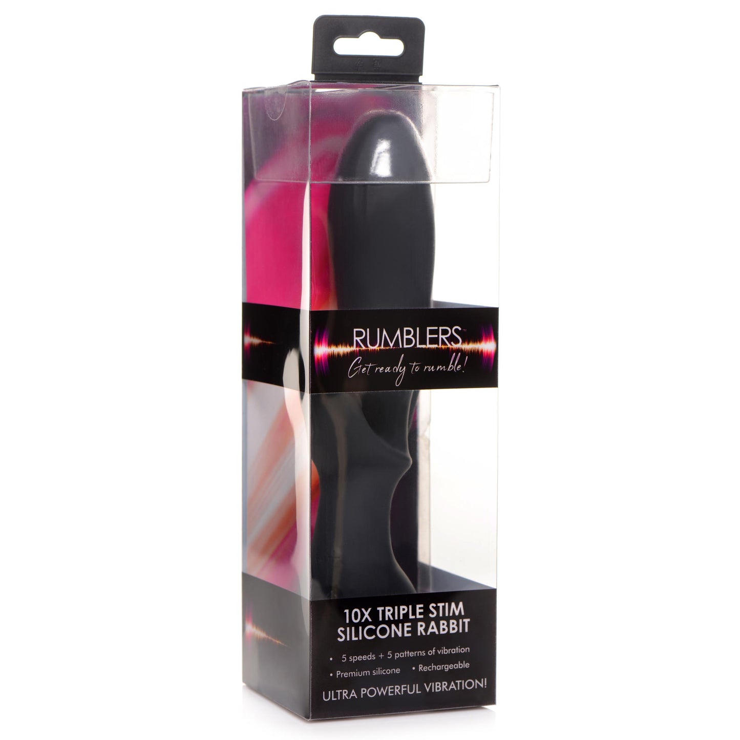 10x Triple Stim Silicone Vibrator