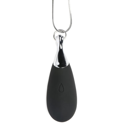 10x Vibrating Silicone Teardrop Necklace