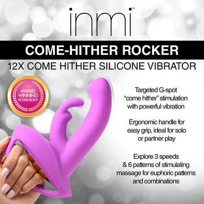 12x Come-hither Rocker Silicone Vibrator