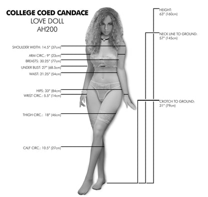 College Coed Candace Love Doll