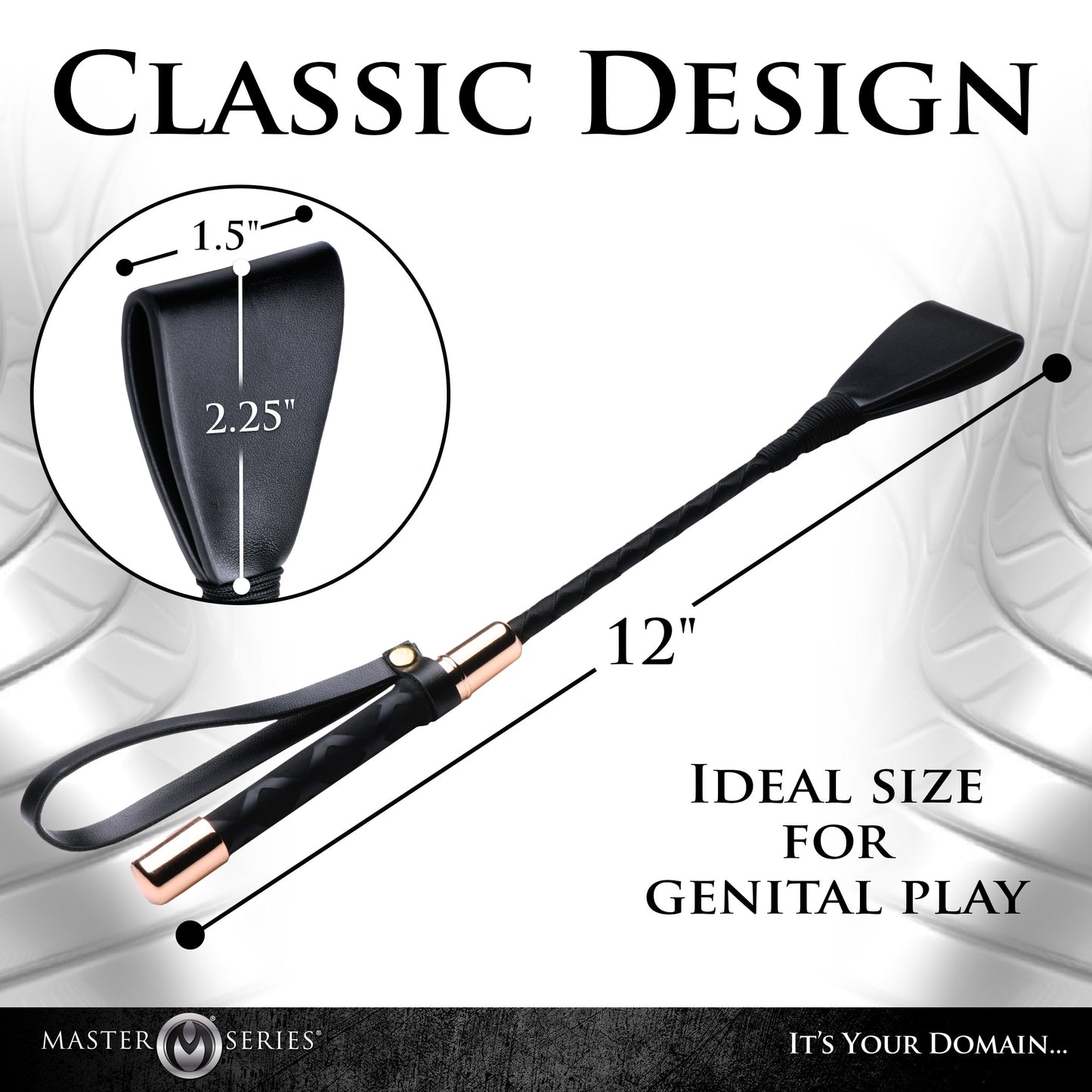 Stallion Riding Crop - 12 Inch