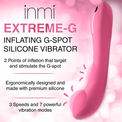 Extreme-g Inflating G-spot Silicone Vibrator