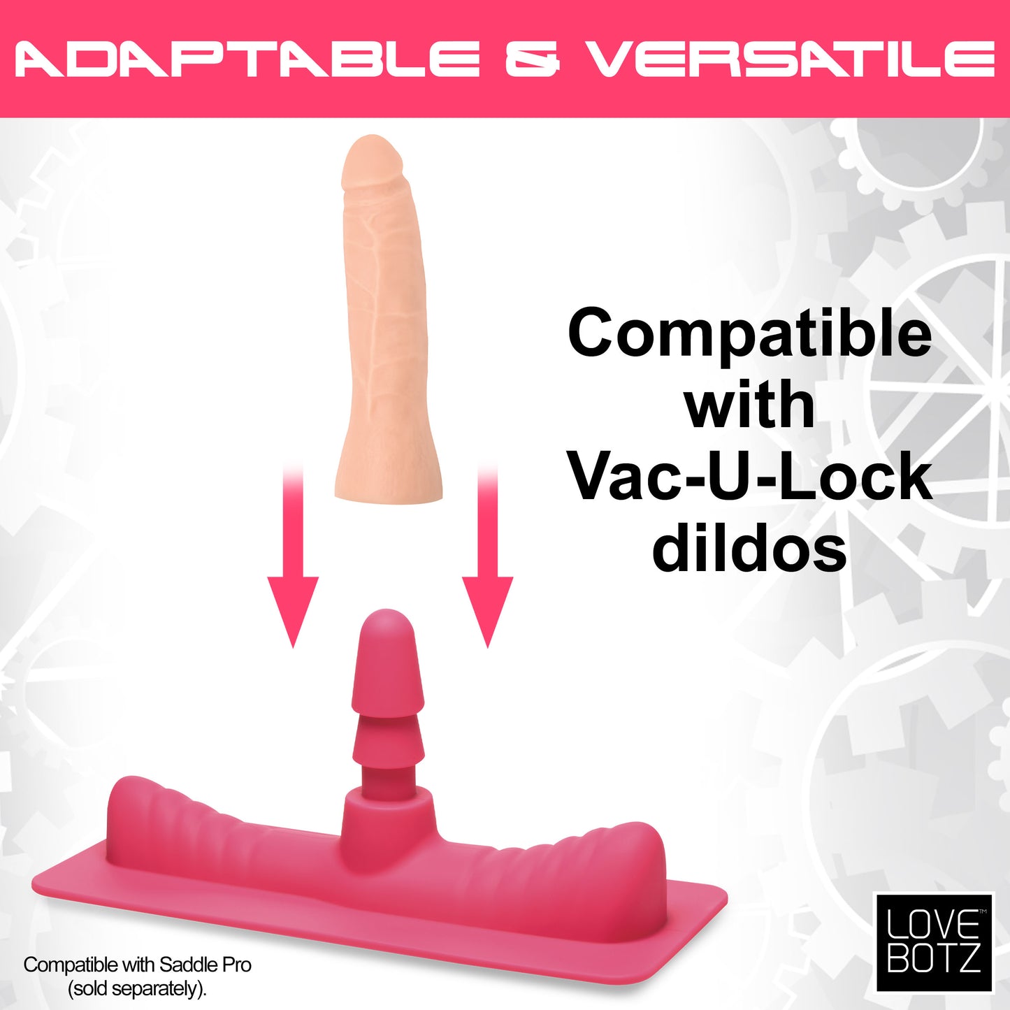 Saddle Adapter With Dildo