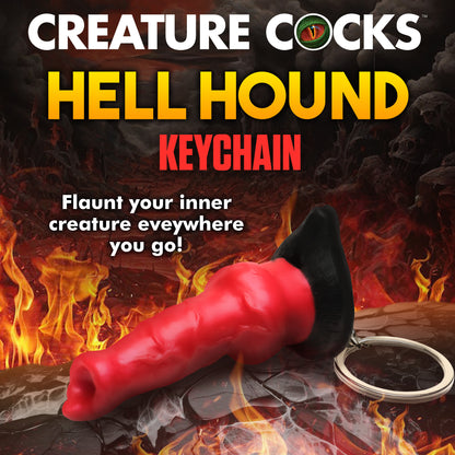 Hell Hound Mini Dildo Key Chain