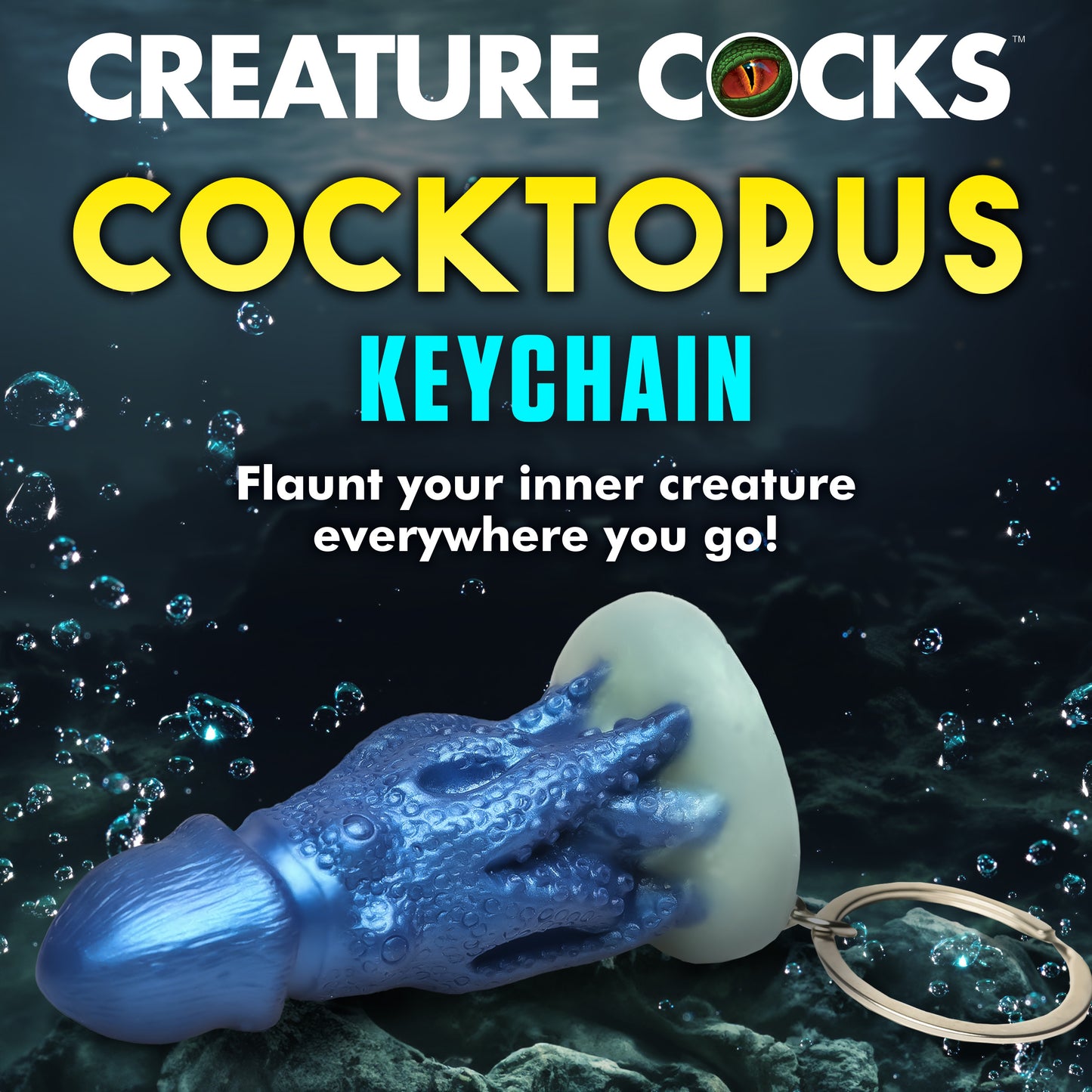 Cocktopus Mini Dildo Key Chain