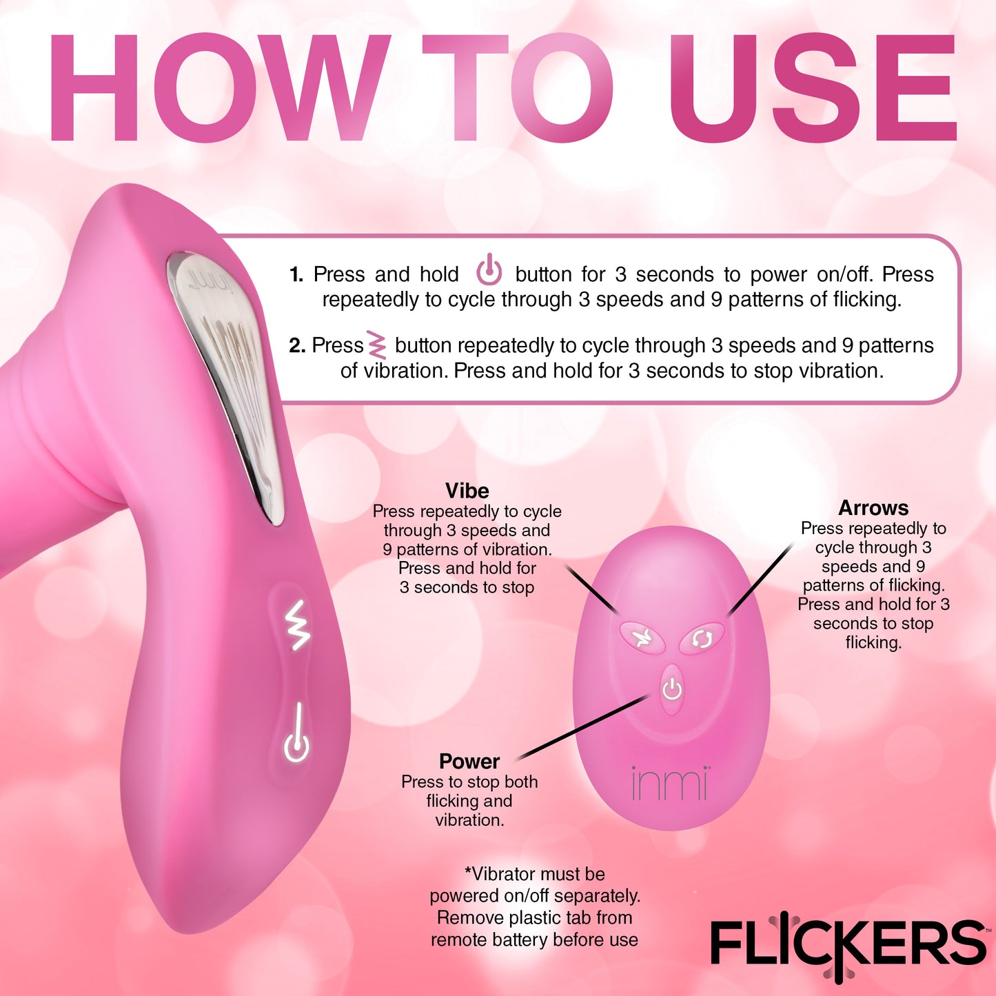 G-flick G-spot Flicking Silicone Vibrator With Remote