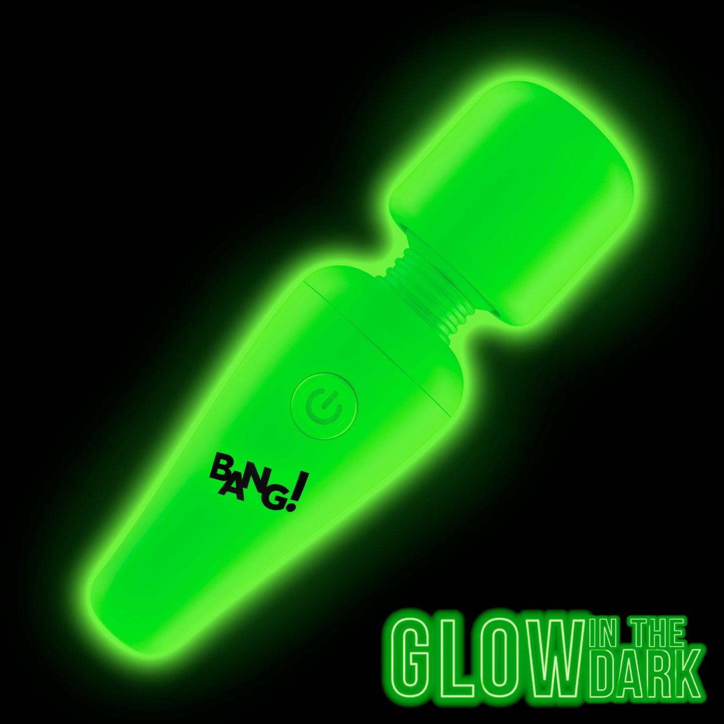 Glow-in-the-dark Silicone Wand