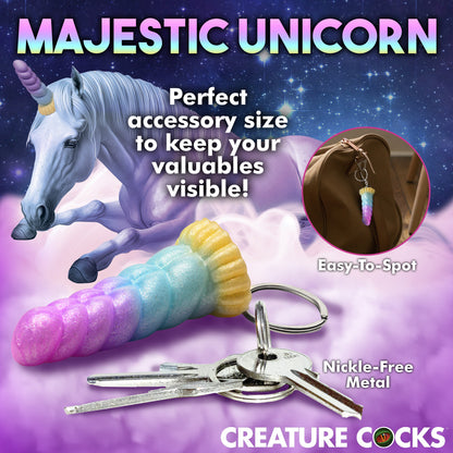 Mystique Unicorn Mini Dildo Key Chain