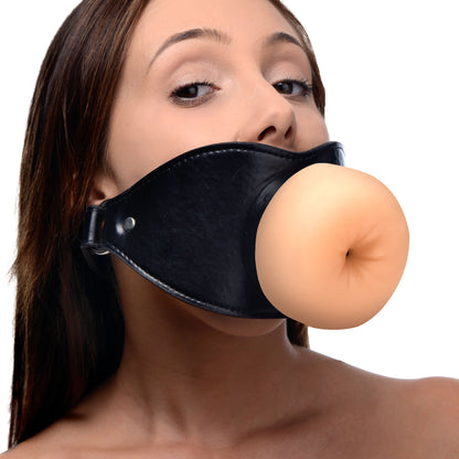 Ass Face Oral Sex Mouth Gag