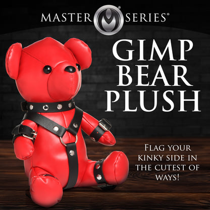 Gimp Teddy Bear - Red