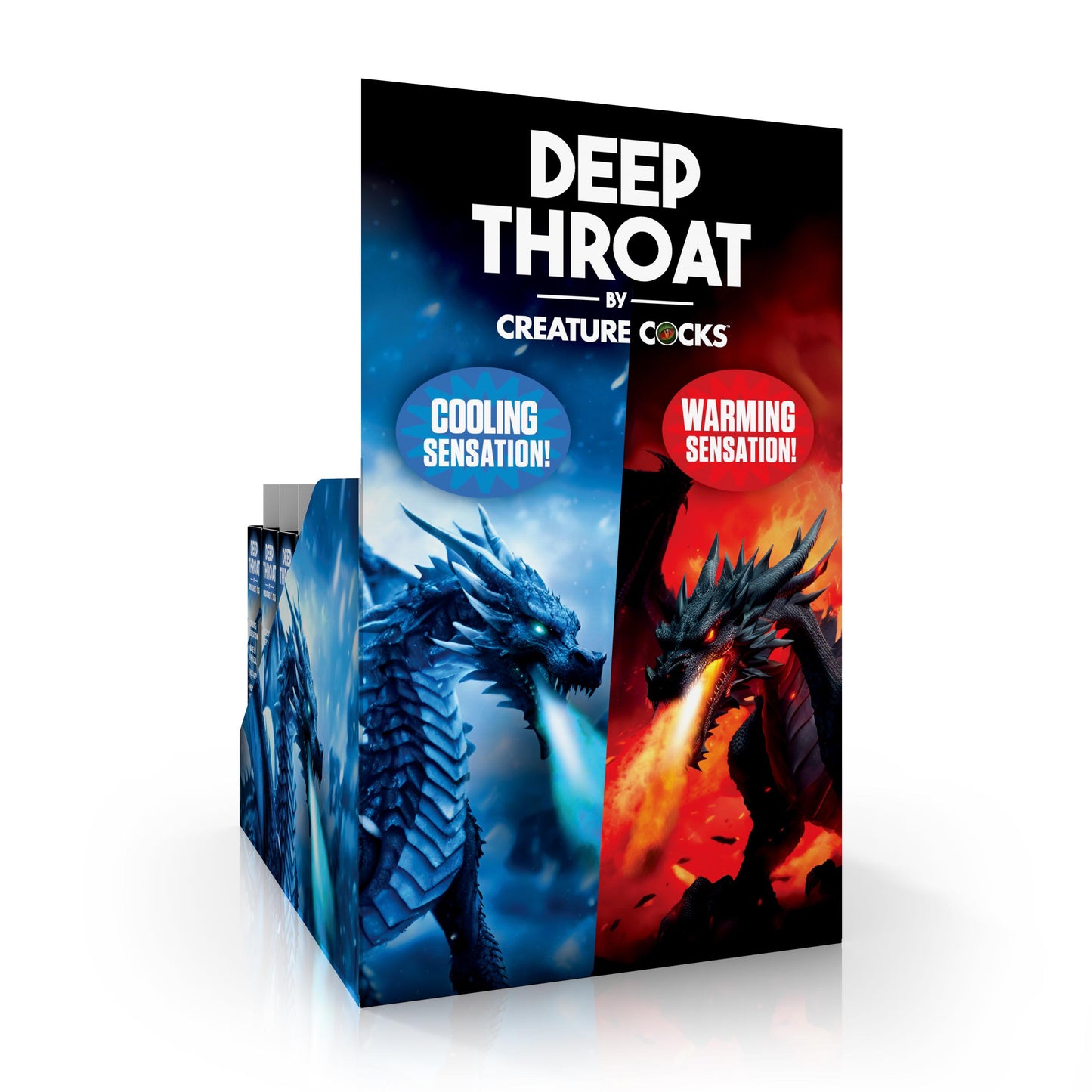 Creature Cocks Deep Throat Numbing Spray Display