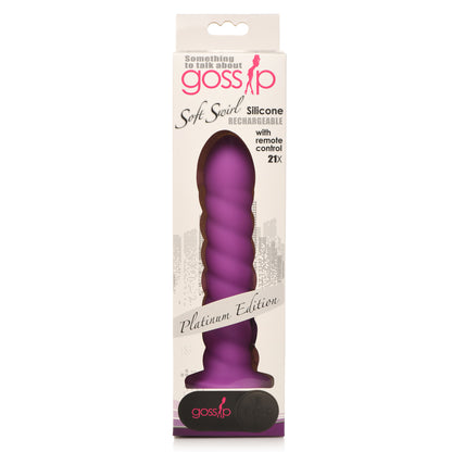 21x Silicone Dildo - Swirl