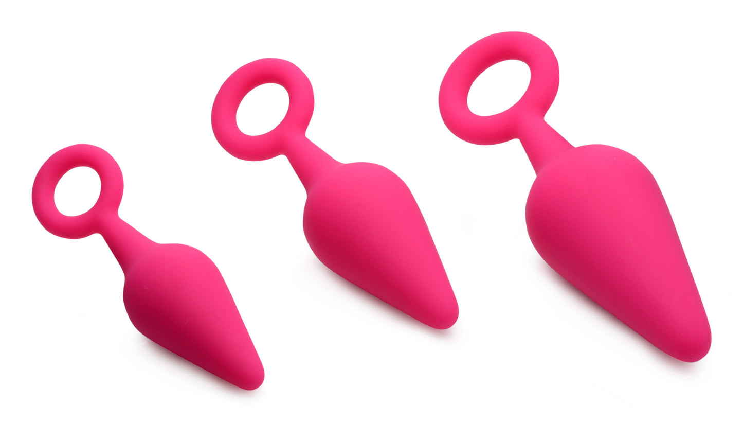 Rump Ringers 3 Piece Silicone Anal Plug Set