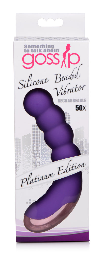 50x Silicone Beaded Vibrator