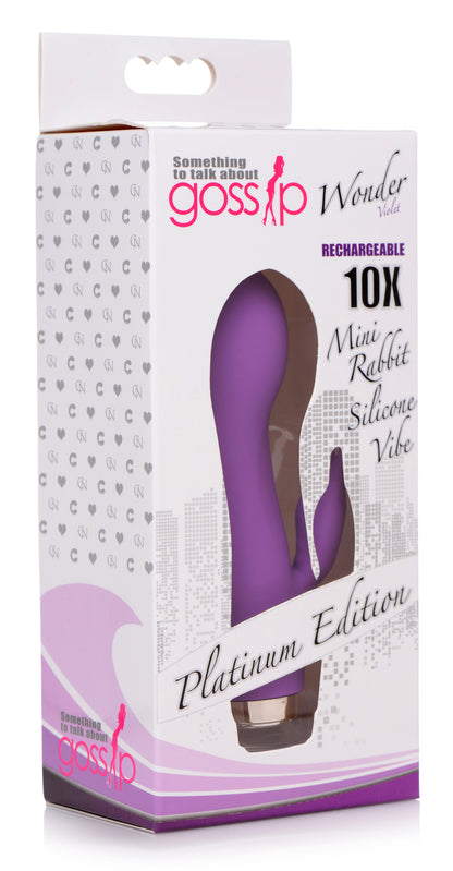 10x Wonder Mini Rabbit Silicone Vibrator