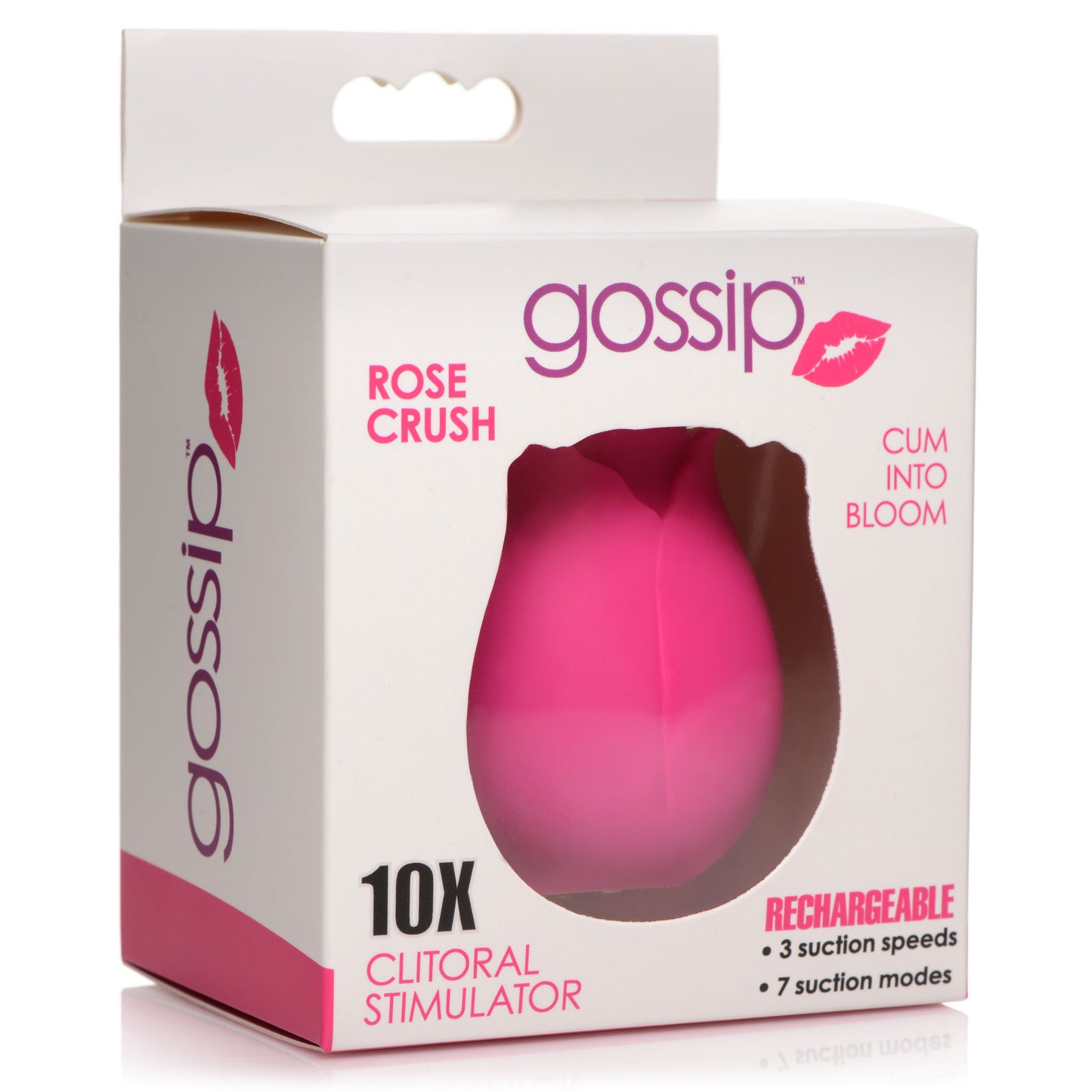 10x Rose Crush Silicone Clitoral Stimulator