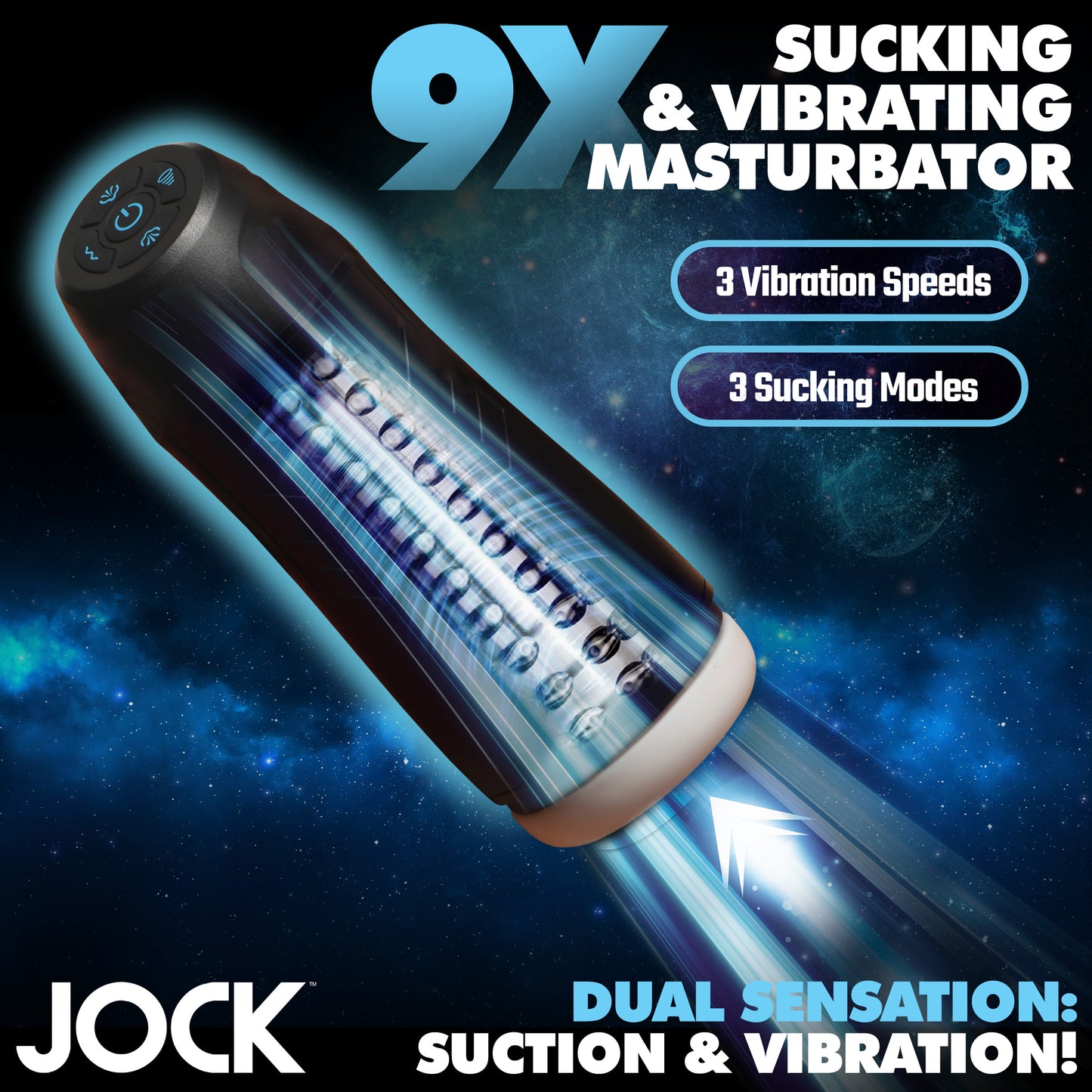 9x Sucking And Vibrating Masturbator