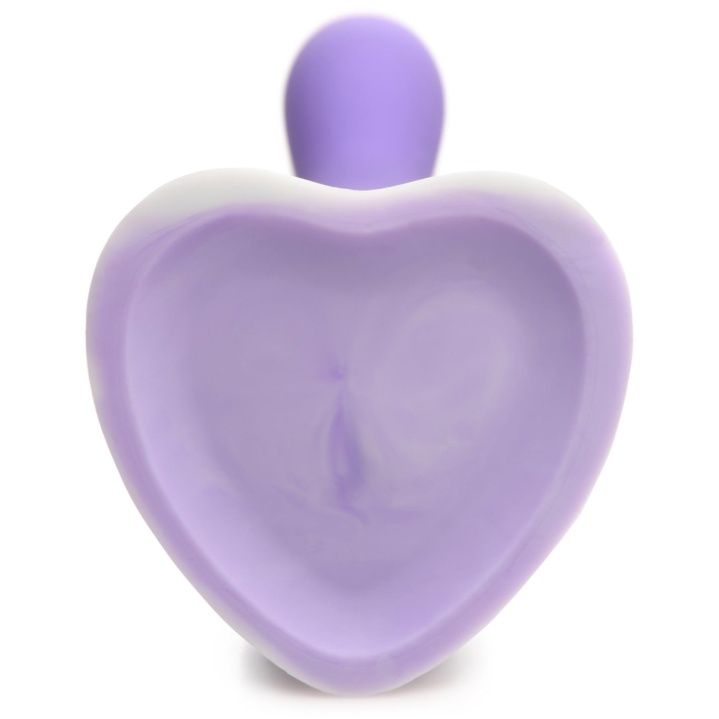 Slim G-spot Silicone Purple And White Dildo