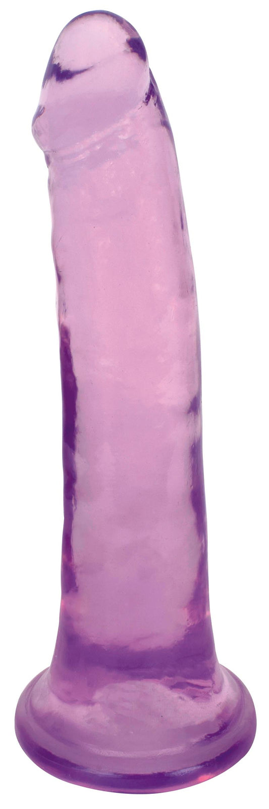 8 Inch Slim Stick Grape Ice Dildo